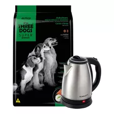 Three Dogs Sp Adulto Razas Med Y Grand 15 Kg + Regalo + Env.