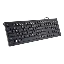 Teclado Alámbrico Usb Dk123 Vcom