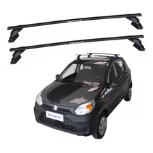 Barras De Techo Eqmax Acero Negro Suzuki Alto 2008+