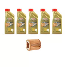 Kit Troca Óleo Castrol Edge 5w30 Bmw X3 Sdrive 20i 2014/