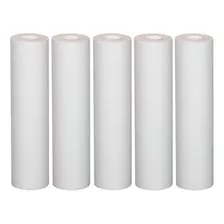 5 Refil Filtro Caixa D´água Cavalete Pp Liso 9 3/4 -20 Micra