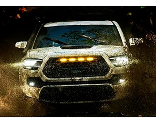 Luz Led Para Parrilla Camioneta Ford Raptor Ram Hilux Ranger