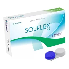 Lente De Contato Solflex Cl Descartável Incolor - Com Grau