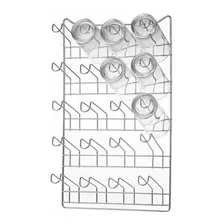 Escorredor 20 Copos Parede Cromado