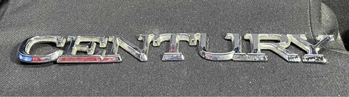Emblema Lateral Letras Buick Century Original Foto 3