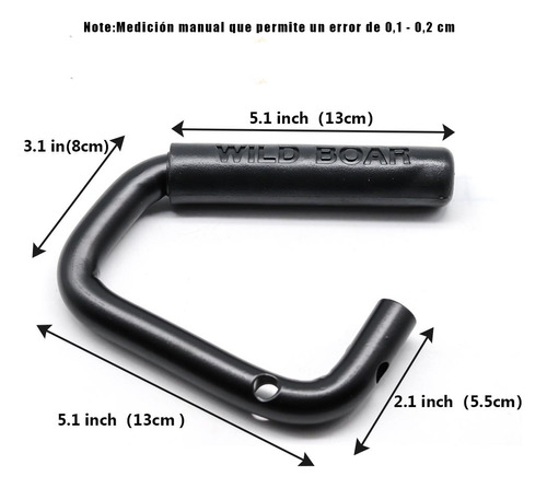 Agarraderas Metal Rigido Para Jeep Jk Wrangler 07-17 Negro Foto 7