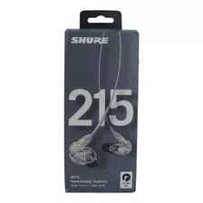 Auriculares Shure (in-ears) P/sist Psm Mod. Se215-cl