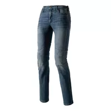 Jeans Clover Sys-4 Para Dama Azul Obscuro