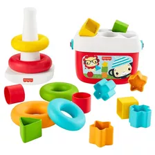 Los Primeros Bloques De Fisher-price Baby Y Rock-a-stack Color Multicolor