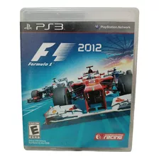 Formula 1 F1 2012 Play Station 3 Ps3 