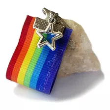 Pin Prendedor Bandera Lgbt Banderita Arcoiris