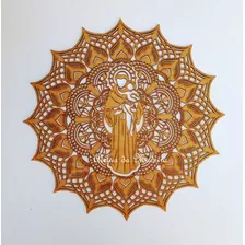 Mandala Diversos Santos 30cm