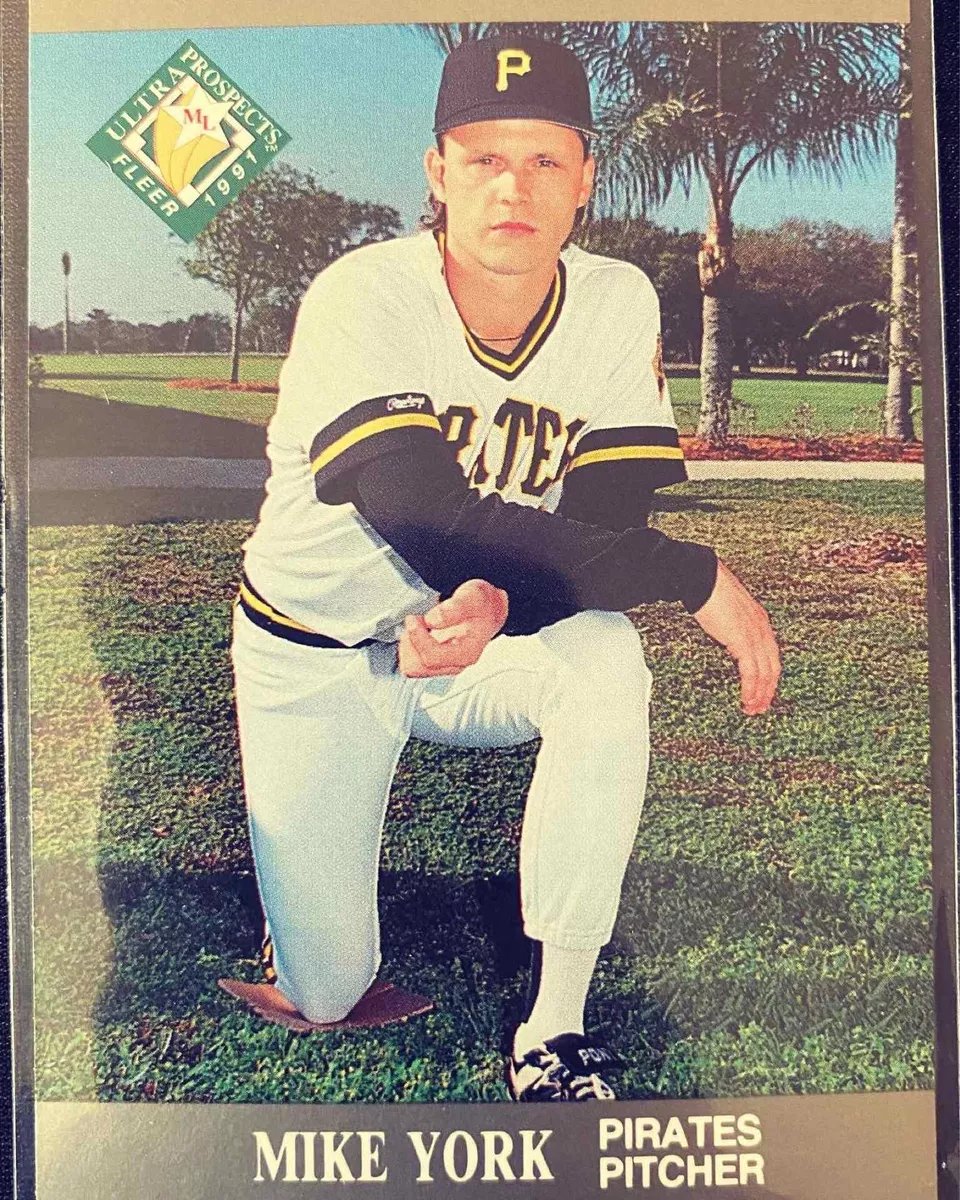 Beisbol Card Mike York 1991