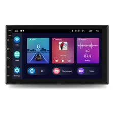 Central Multimídia Universal Carplay Android Auto Tela 7 Wif