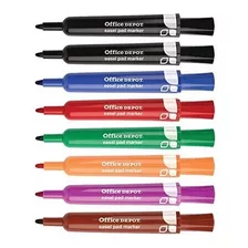 8 Marcadores Colores Surtidos Reciclados Office Depot