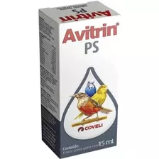 Avitrin Ps 15ml Tratamento De Coccidiose Peito Seco Pássaros