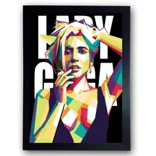 Quadro Decorativo Lady Gaga 