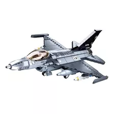 F-16 Falcon De Boques De Construcción 521 Piezas