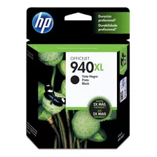 Cartucho De Tinta Hp 940xl C4906al Preto