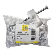 Fixa Fio Paralello 18/20 -0,5 A 0,75 Mm 1 Pacote C 100 Peças