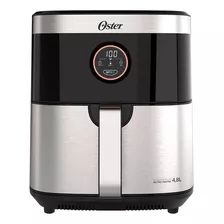 Oster Fritadeira Botão Digital 2 Em 1 4.8l Black Inox - 127v