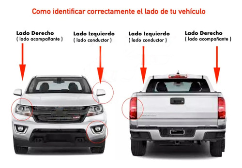 Optico ( El Par ) Chevrolet Spark Lt 2011/2012/2013/2014 Foto 4
