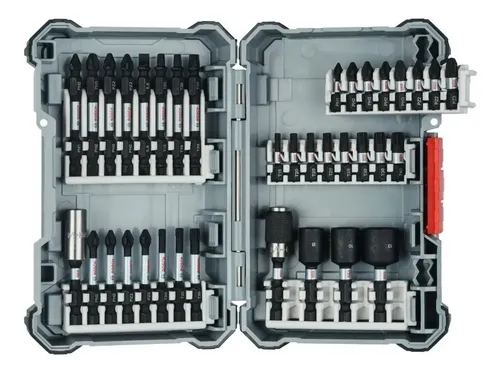 Set Puntas Y Tubos Impacto Bosch 36 Pz Enc. 1/4 Pick Click