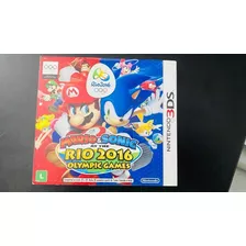 Mario E Sonic Rio 2016 3ds Lacrado Original Usa