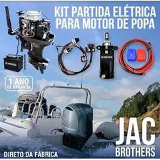 Kit Partida Elétrica P/ Motor Popa Mercury 30 Hp Promoção!