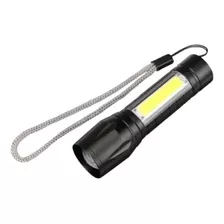 Linterna Tactica Led Militar Recargable Zoom Usb