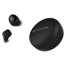Auriculares Motorola Buds 250 In Ear Control Táctil - Negros Color Negro Color De La Luz Negro