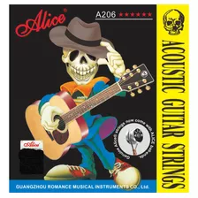 Encordados De Guitarra Acustica Alice, A 206 L 0,12