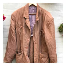 Saco Trench Marrón Vintage