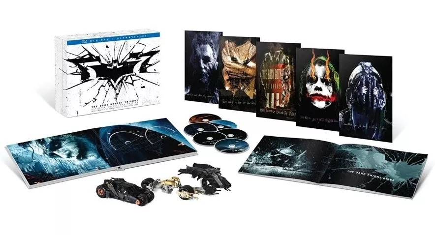 The Dark Knight Trilogy Hd Batman Boxset Película Bluray 