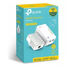 Kit Extensor Powerline Wpa4220 Wifi Av600 A 300 Mbps Tplink