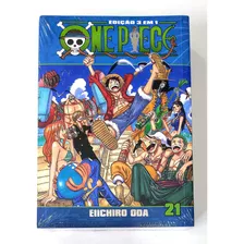 One Piece 21 - Edição 3 Em 1! Mangá Panini! Novo E Lacrado!