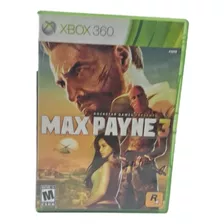 Xbox 360 Max Payne Original Cd Duplo Orig Usado 