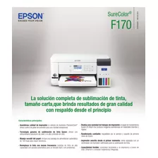 Impresora Epson F170 Sublimacion 