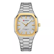 Relógio De Quartzo De Aço Multifuncional Curren Fashion 8458