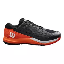 Zapatilla Wilson Rush Pro Ace, Negro/naranja