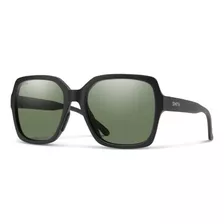 Lentes De Sol Smith Flare Mate Polarizadas Gris Verde