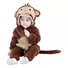 Pijama Polar Disfraz Mono Enterito Invierno Niño Niña Bebés