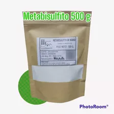 Metabisulfito De Sodio (grado Alimenticio) 500g