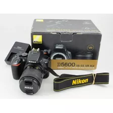  Nikon Kit D5600 18-55mm Vr Dslr - Como Nueva - Sin Uso!!