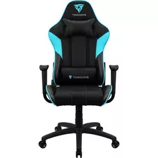Cadeira Gamer Ergonômica Reclinável Ec3 Azul Ciano Thunderx3