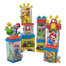 Kit Imprimible Super Mario Bros + Cajitas Vitrina + Regalos 