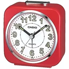 Casio Tq-143-4 Despertador De Viaje De Sobremesa Rojo