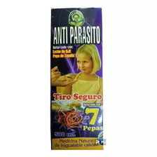 Jarabe Tonico Anti Parásito Natural 7 Pepas 500 Ml