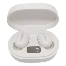 Headset Fone De Ouvido Bluetooth 5.0 Par Sem Fio Duplo Cor Branco