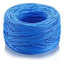 Cabo De Prateleira Cftv 25 Awg 305 Metros Azul Elgin Anatel